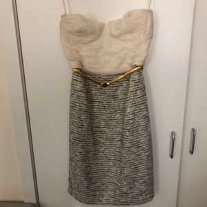 Alice and Olivia strapless cocktail dress